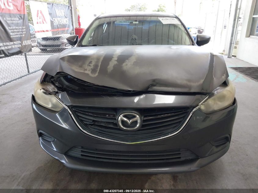 2016 Mazda Mazda6 I Touring VIN: JM1GJ1V52G1439114 Lot: 43207345