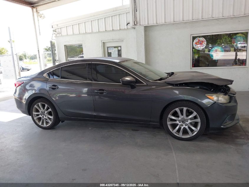 2016 Mazda Mazda6 I Touring VIN: JM1GJ1V52G1439114 Lot: 43207345