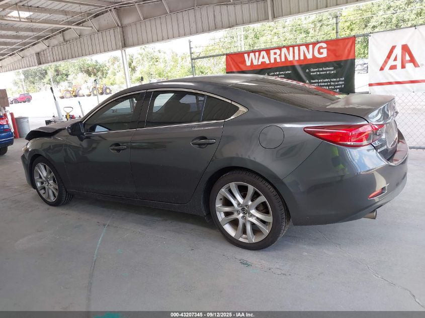 2016 Mazda Mazda6 I Touring VIN: JM1GJ1V52G1439114 Lot: 43207345