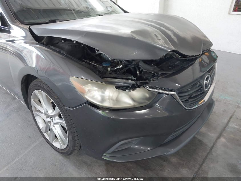 2016 Mazda Mazda6 I Touring VIN: JM1GJ1V52G1439114 Lot: 43207345