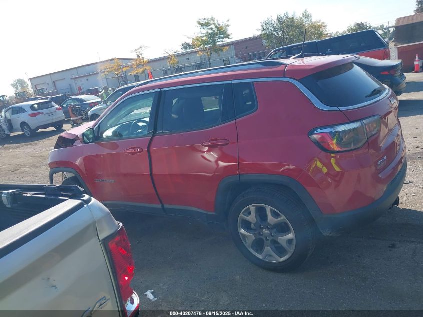 2021 Jeep Compass Limited 4X4 VIN: 3C4NJDCBXMT527592 Lot: 43207476