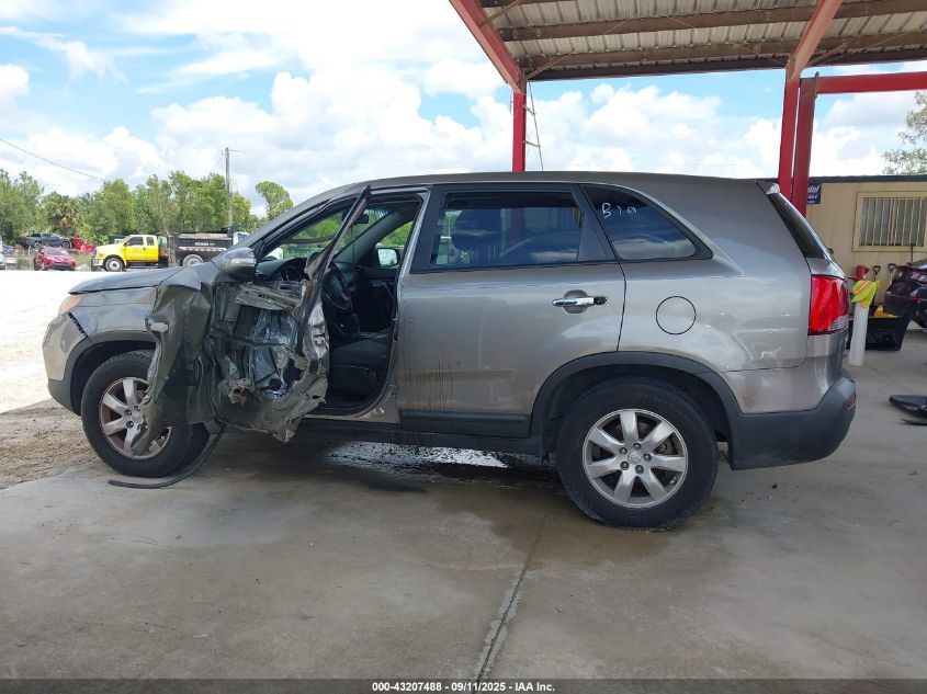 2011 Kia Sorento Lx VIN: 5XYKT3A13BG155826 Lot: 43207488