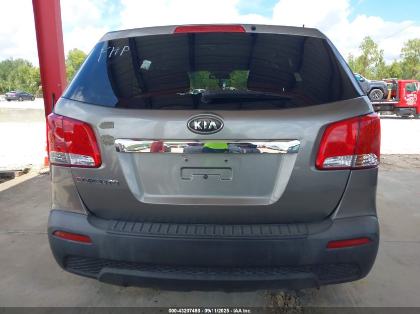 2011 Kia Sorento Lx VIN: 5XYKT3A13BG155826 Lot: 43207488