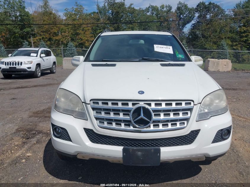 2009 Mercedes-Benz Ml 350 4Matic VIN: 4JGBB86E59A493634 Lot: 43207494