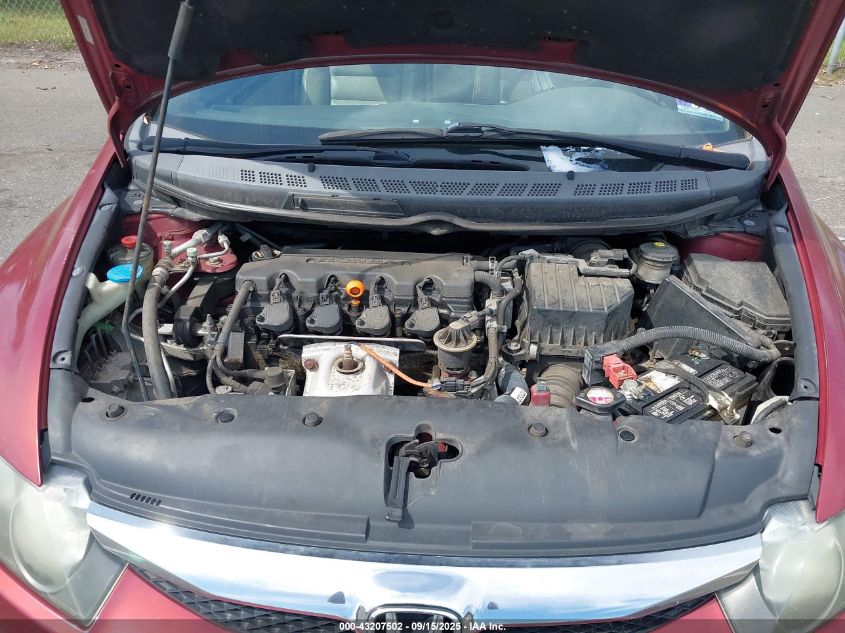 2009 Honda Civic Ex-L VIN: 2HGFA16929H350484 Lot: 43207502