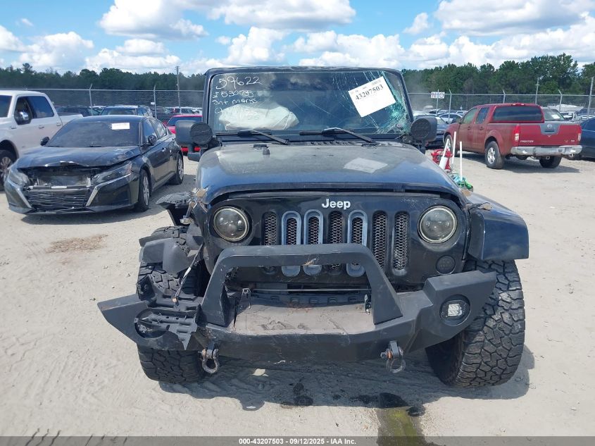 2008 Jeep Wrangler Unlimited Sahara VIN: 1J8GB59148L530735 Lot: 43207503