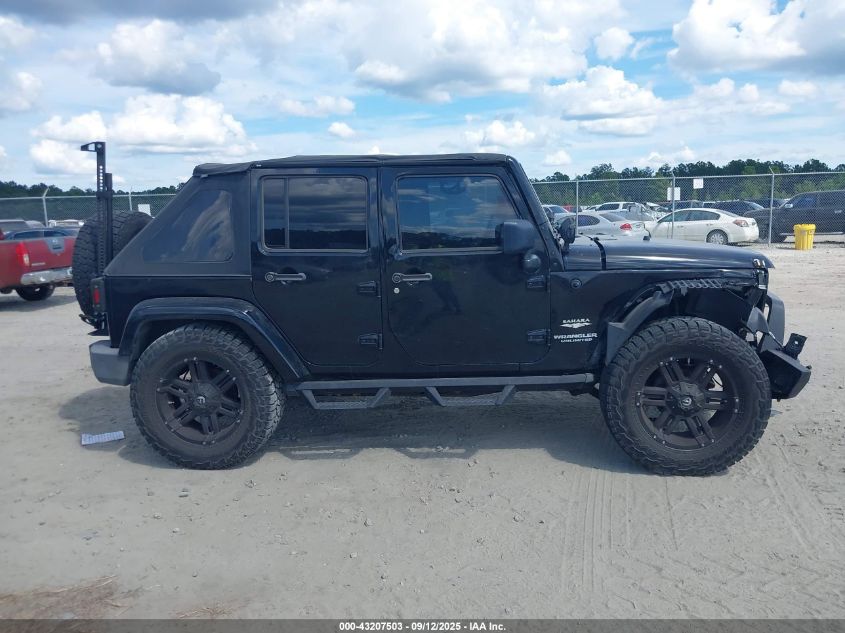 2008 Jeep Wrangler Unlimited Sahara VIN: 1J8GB59148L530735 Lot: 43207503