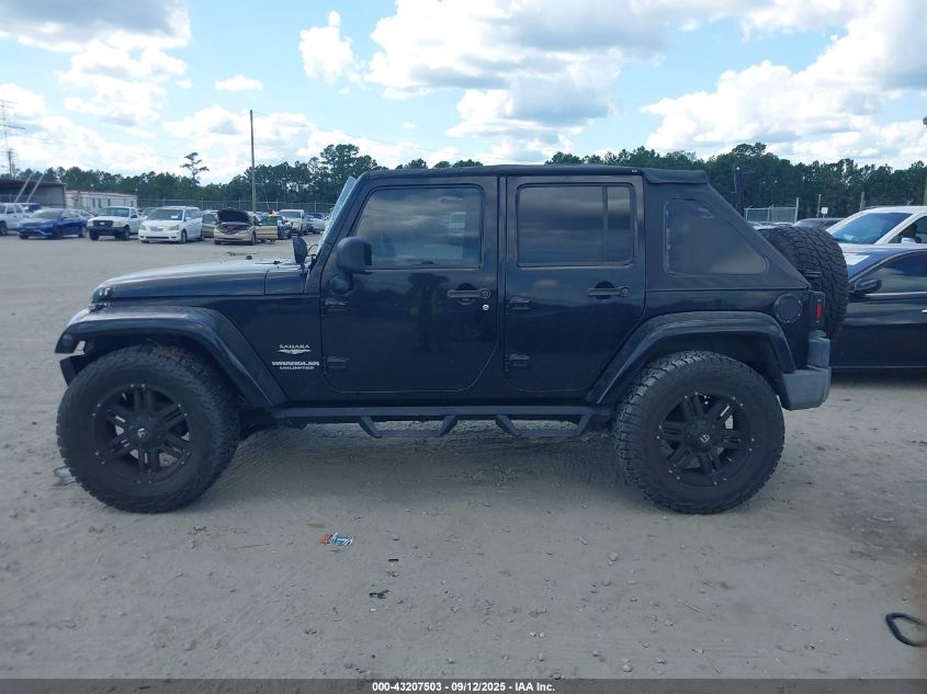 2008 Jeep Wrangler Unlimited Sahara VIN: 1J8GB59148L530735 Lot: 43207503