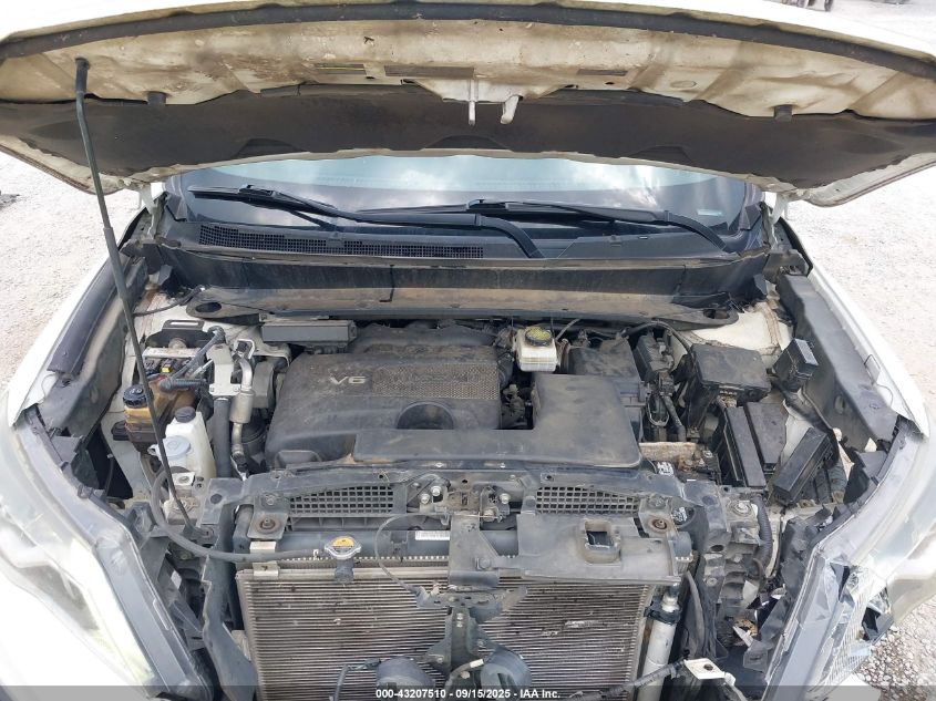 2017 Nissan Pathfinder Sv VIN: 5N1DR2MN6HC628661 Lot: 43207510