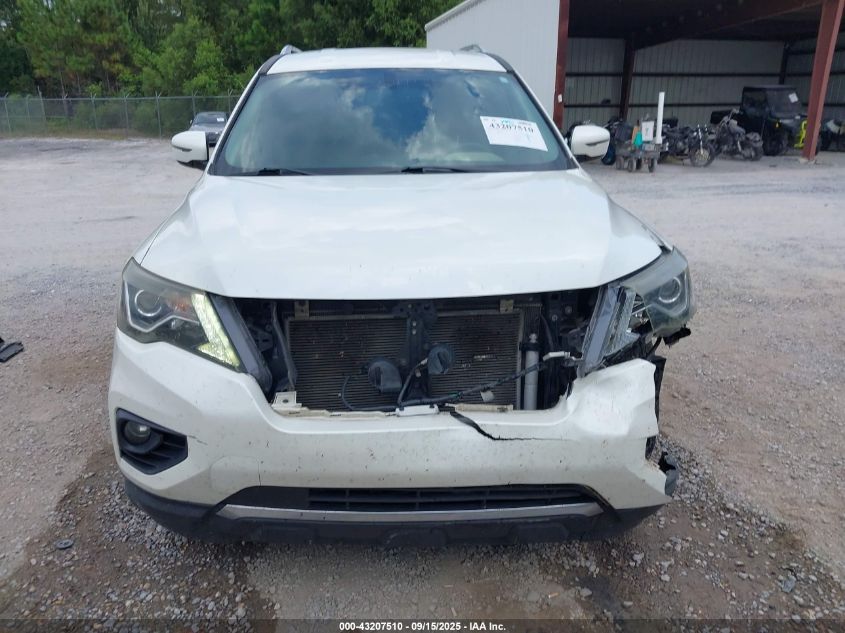 2017 Nissan Pathfinder Sv VIN: 5N1DR2MN6HC628661 Lot: 43207510