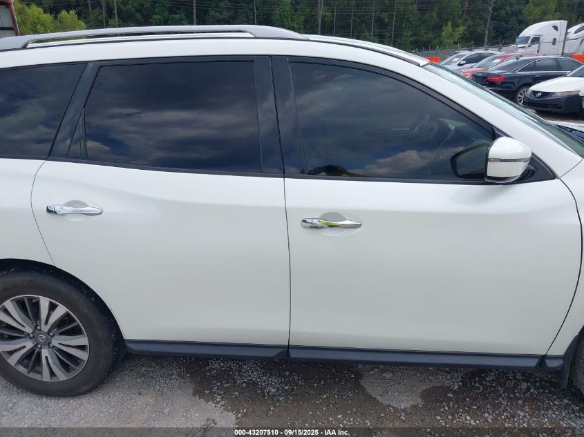 2017 Nissan Pathfinder Sv VIN: 5N1DR2MN6HC628661 Lot: 43207510