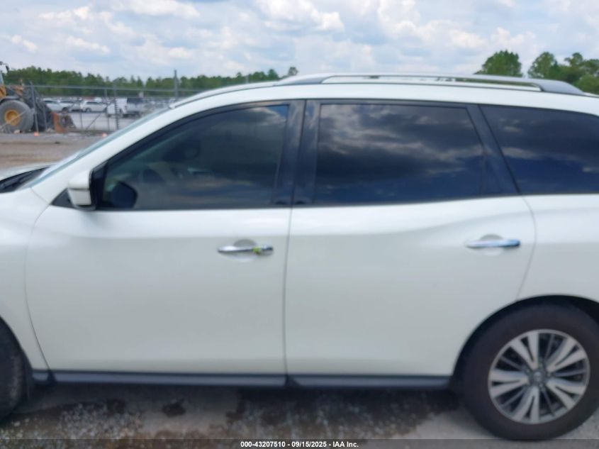 2017 Nissan Pathfinder Sv VIN: 5N1DR2MN6HC628661 Lot: 43207510