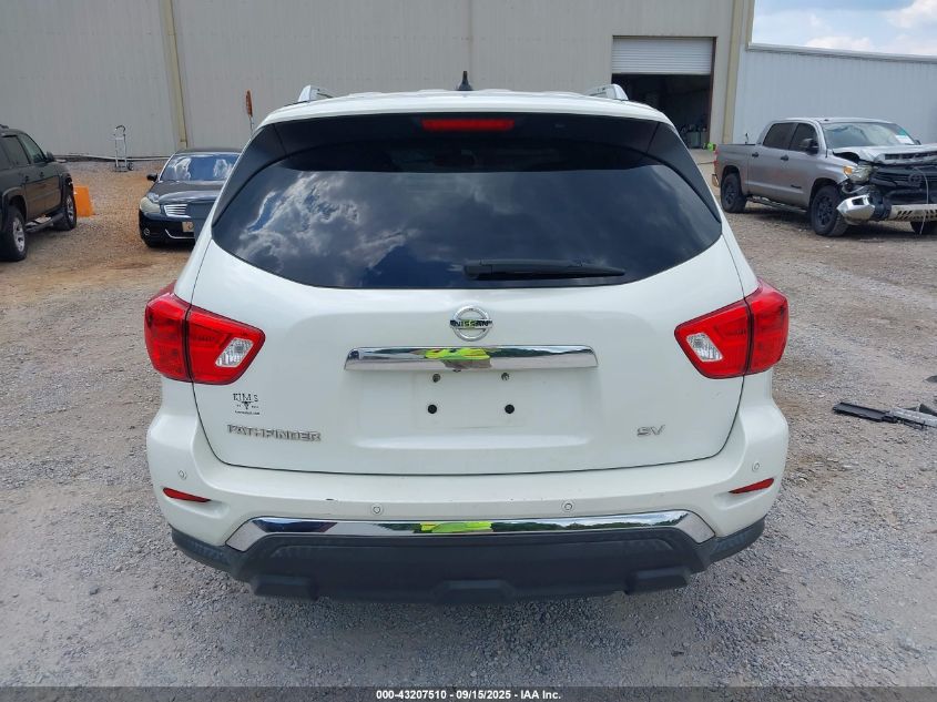 2017 Nissan Pathfinder Sv VIN: 5N1DR2MN6HC628661 Lot: 43207510