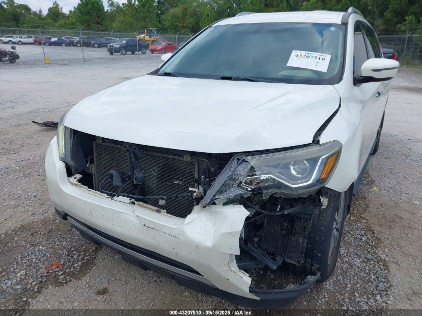 2017 Nissan Pathfinder Sv VIN: 5N1DR2MN6HC628661 Lot: 43207510