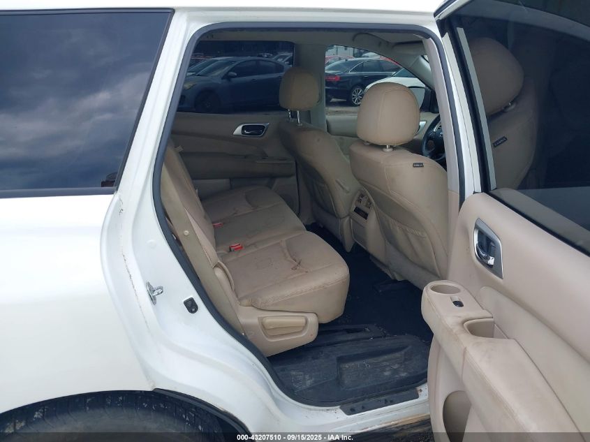 2017 Nissan Pathfinder Sv VIN: 5N1DR2MN6HC628661 Lot: 43207510