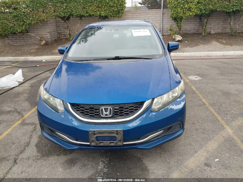 2014 Honda Civic Lx VIN: 19XFB2F52EE246811 Lot: 43207514