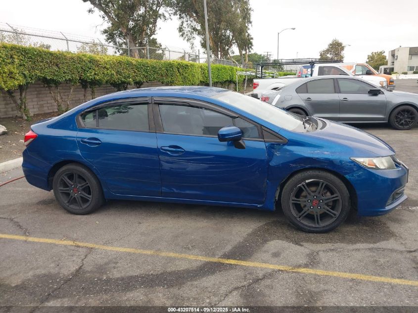 2014 Honda Civic Lx VIN: 19XFB2F52EE246811 Lot: 43207514