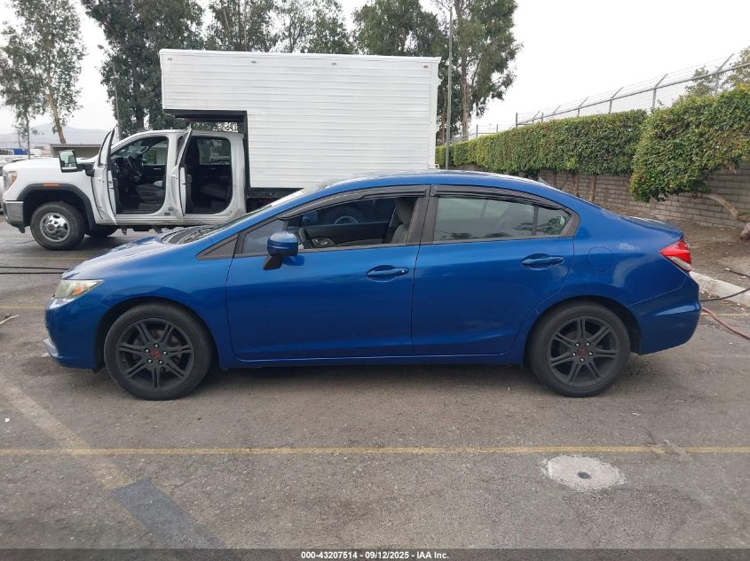 2014 Honda Civic Lx VIN: 19XFB2F52EE246811 Lot: 43207514