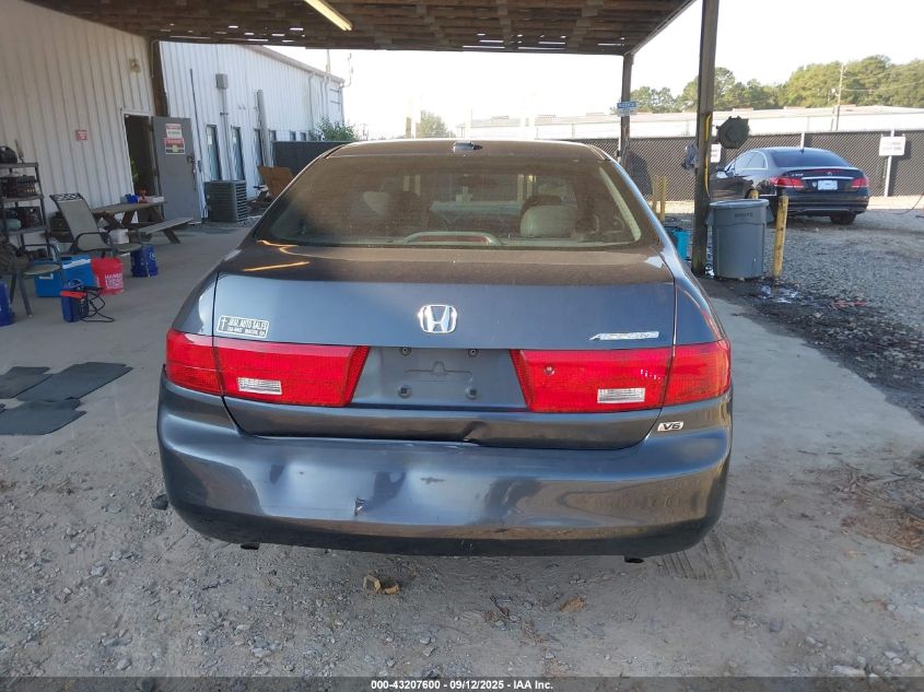 2005 Honda Accord 3.0 Ex VIN: 1HGCM66505A037463 Lot: 43207600