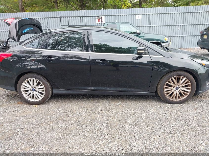 2018 Ford Focus Titanium VIN: 1FADP3J21JL323946 Lot: 43207606