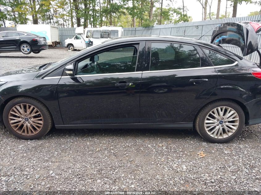 2018 Ford Focus Titanium VIN: 1FADP3J21JL323946 Lot: 43207606