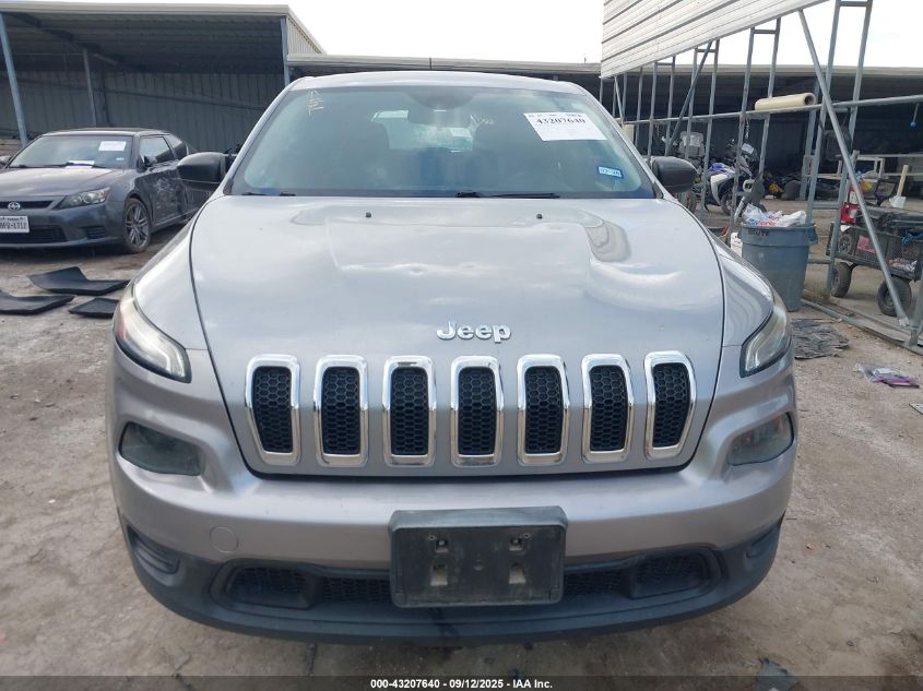 2014 Jeep Cherokee Sport VIN: 1C4PJMAB4EW233404 Lot: 43207640