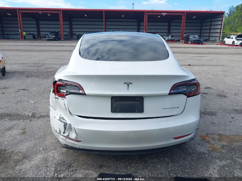 2022 Tesla Model 3 Long Range Dual Motor All-Wheel Drive VIN: 5YJ3E1EB0NF351174 Lot: 43207721