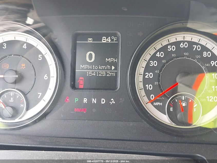 2016 Ram 1500 Tradesman VIN: 3C6JR6DG3GG209704 Lot: 43207770