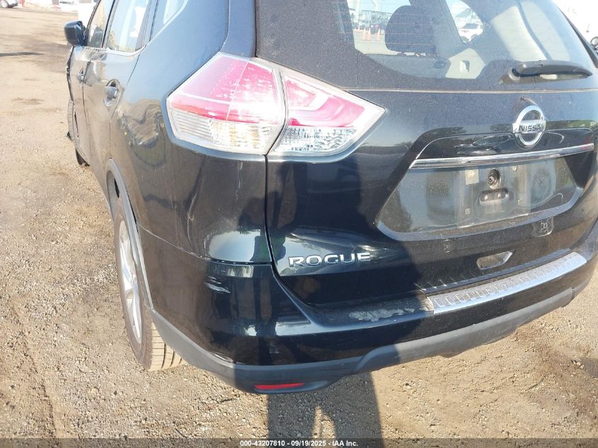 2016 Nissan Rogue S VIN: KNMAT2MT1GP618330 Lot: 43207810