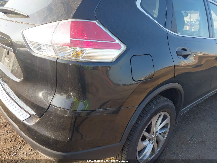 2016 Nissan Rogue S VIN: KNMAT2MT1GP618330 Lot: 43207810