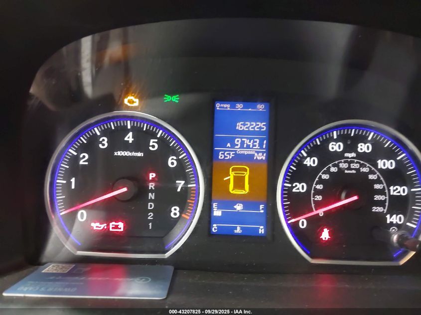 2011 Honda Cr-V Ex-L VIN: JHLRE4H70BC012364 Lot: 43207825