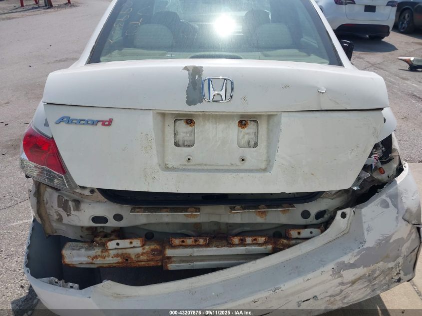 2009 Honda Accord 2.4 Lx-P VIN: 1HGCP26449A118186 Lot: 43207876