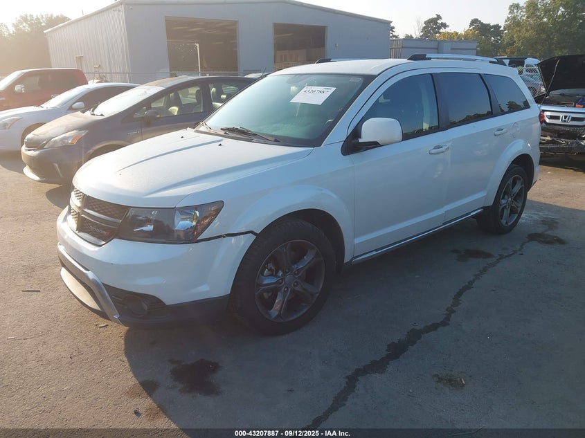 Vin: 3c4pdcgb2gt185869, lot: 43702344, dodge journey crossroad 20162