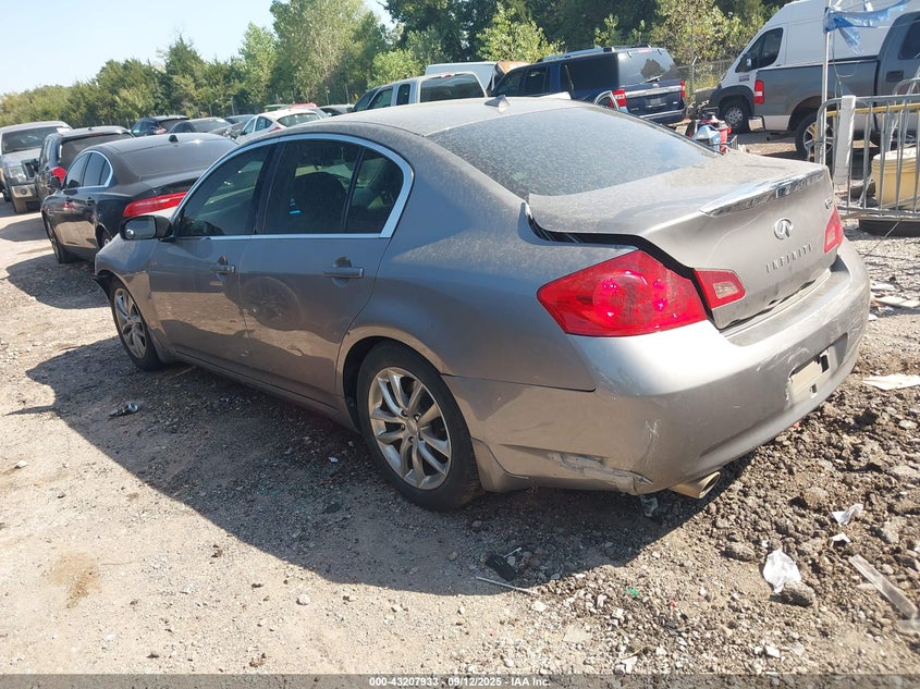2008 Infiniti G35 Journey silver sedan gasoline JNKBV61E88M225678 photo #4
