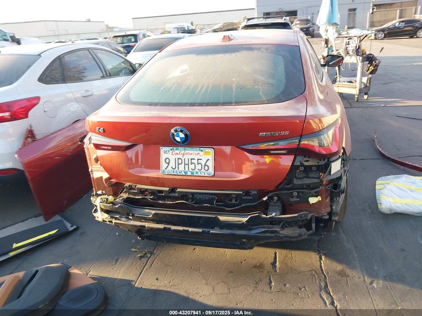 2024 BMW I4 Edrive35 VIN: WBY43AW00RFR71207 Lot: 43207941