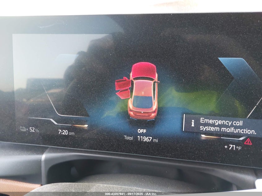 2024 BMW I4 Edrive35 VIN: WBY43AW00RFR71207 Lot: 43207941