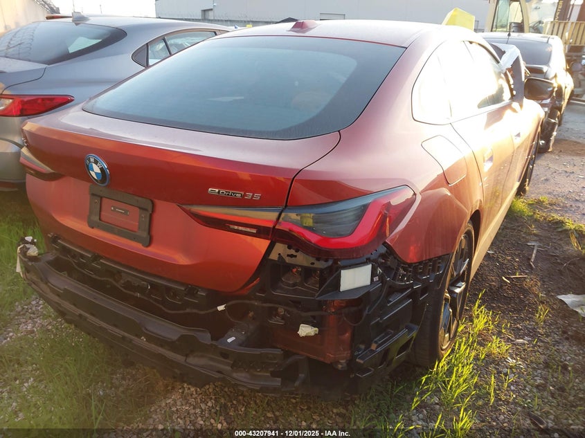 Vin: wby43aw00rfr71207, lot: 43702398, bmw i4 edrive35 20244