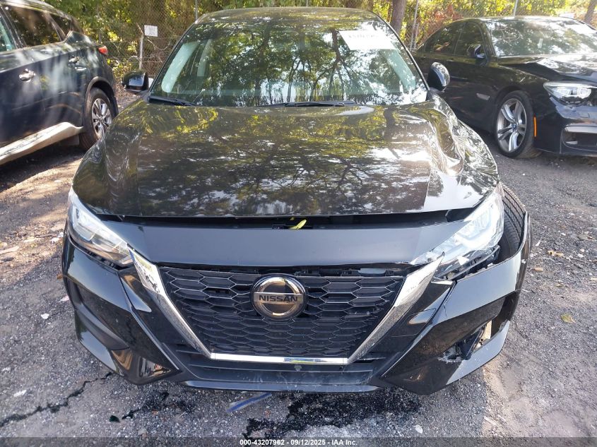 2021 Nissan Sentra S Xtronic Cvt VIN: 3N1AB8BVXMY295533 Lot: 43207962