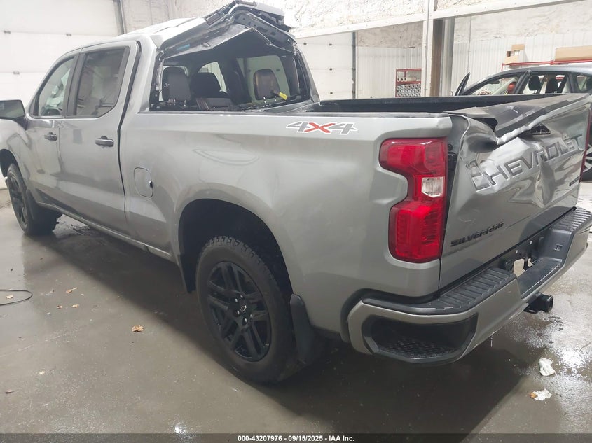 VIN 3GCPDBEK3RG445267 2024 CHEVROLET SILVERADO 1500 4WD  STANDARD BED CUSTOM