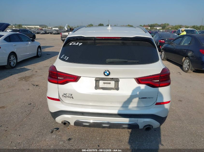 2020 BMW X3 Sdrive30I VIN: 5UXTY3C00L9C46289 Lot: 43207978