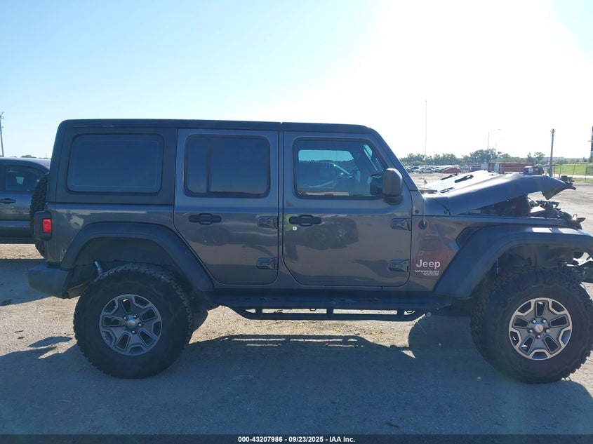 2020 JEEP WRANGLER UNLIMITED SPORT 4X4 - 1C4HJXDM6LW335500