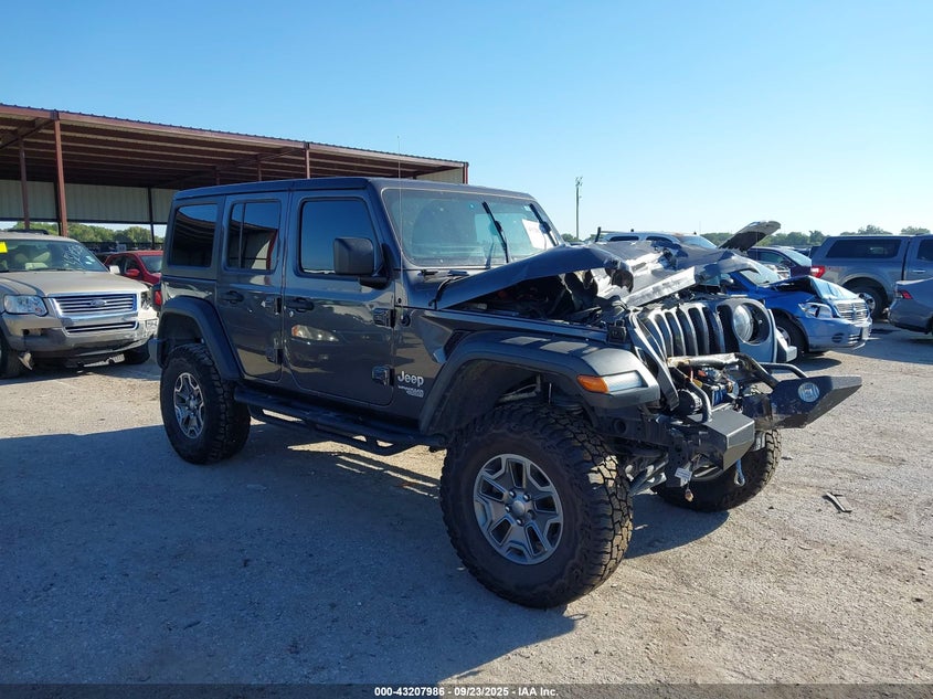 2020 JEEP WRANGLER UNLIMITED SPORT 4X4 - 1C4HJXDM6LW335500