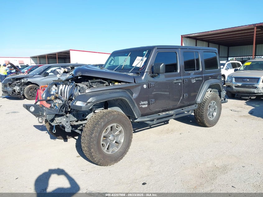2020 JEEP WRANGLER UNLIMITED SPORT 4X4 - 1C4HJXDM6LW335500