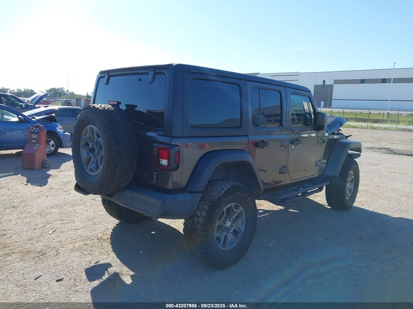2020 JEEP WRANGLER UNLIMITED SPORT 4X4 - 1C4HJXDM6LW335500