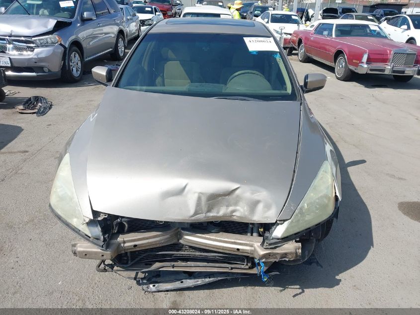 2006 Honda Accord 3.0 Lx VIN: 1HGCM66396A036683 Lot: 43208024