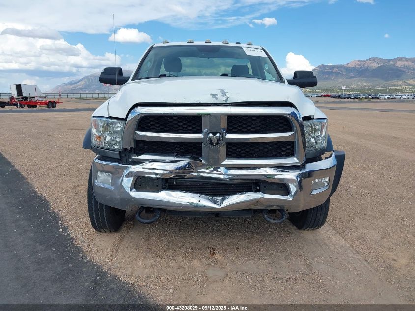 2018 Ram 5500 Chassis Tradesman/Slt VIN: 3C7WRNDL2JG284944 Lot: 43208029