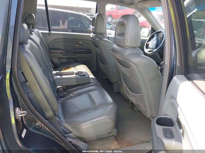 2004 Honda Pilot Ex-L VIN: 5FNYF18514B006792 Lot: 43208046