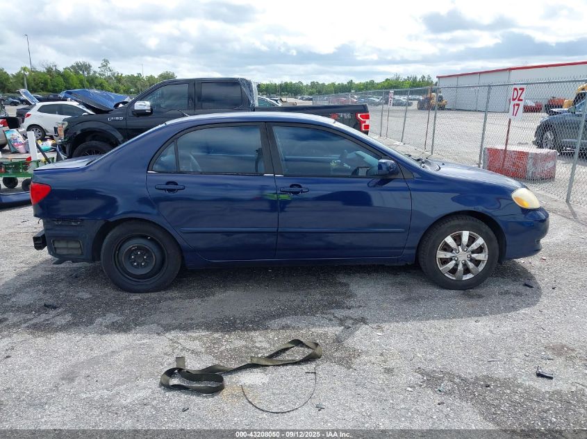 2004 Toyota Corolla Le VIN: 1NXBR32E94Z300011 Lot: 43208050