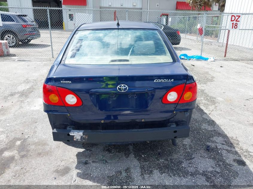 2004 Toyota Corolla Le VIN: 1NXBR32E94Z300011 Lot: 43208050