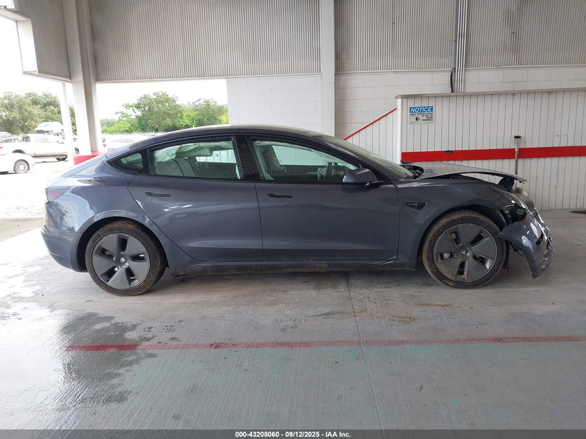 2023 Tesla Model 3 Rear-Wheel Drive VIN: 5YJ3E1EAXPF670060 Lot: 43208060